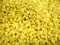 Emporium Candy Lemon Baking Chips in cookie dough for tangy treats.