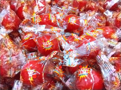 Nuclear Fire Blast Balls individually wrapped for fresh snacking.
