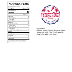 Emporium Candy sugar-free cinnamon buttons in a dish, easy snacking