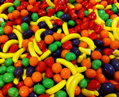 Vending-machine friendly snacks in bulk bag for easy stocking.