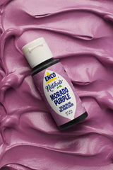 ENCO purple color swatch shows even, saturated icing color