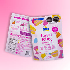 ENCO Vanilla Royal Icing for decorating cookies with a subtle vanilla note.