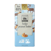 Endangered Species fudgy bar wrapper close-up showing rich texture for a satisfying snack