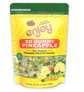 Enjoy Hawaii Snacks 3D Pineapple Gummy bag—on-the-go tropical treat.