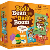 Enlightened Bada Bean Bada Boom roasted fava beans in a bag for on-the-go snacking