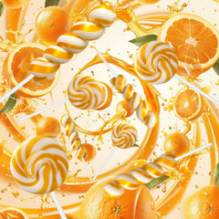 EORA gold-white swirl lollipops display, perfect for dessert tables and festive treats.