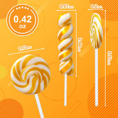 EORA individually wrapped lollipops maintain freshness for gifting and events.