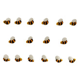 EPHVODI Bees Cakes Decorations packaging displaying 16 edible bee toppers for baking.
