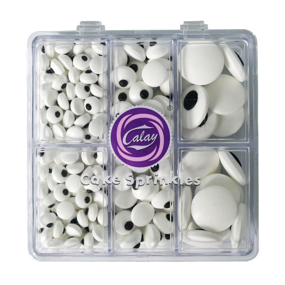 EPHVODI edible eyes 7mm diameter for cake decorating and cute details.