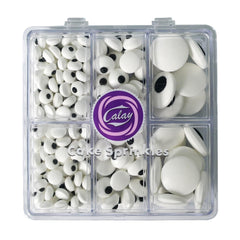 EPHVODI edible eyes 7mm diameter for cake decorating and cute details.