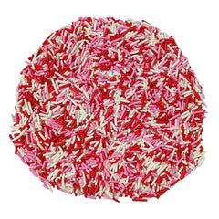 EPHVODI Valentines Rainbow Sprinkles with assorted shapes for cookies and cupcakes