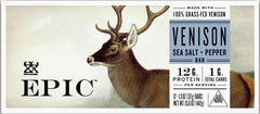 EPIC venison bar on a desk as a quick office snack.