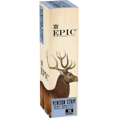 EPIC Venison-Beef Strip on the go boosts your protein during adventures.