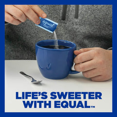 Equal 0 Calorie packets used in a dessert recipe for flavor without added sugar