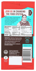 Close-up of Equal Exchange Panama Extra Dark bar texture showing smooth melt