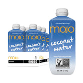 MOJO Coconut Water bottle front showing a refreshing hydration option for active days