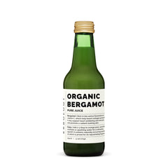 Erbology bergamot juice bottle shows clean label and organic origin, rich in vitamin C