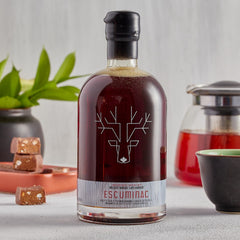 Escuminac maple syrup on pancakes enhances flavor with caramel notes