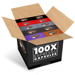 Espresso Italia capsules medium to dark roast for rich brew