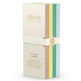 Ethel M Luxe Library packaging on display, premium gift ready.