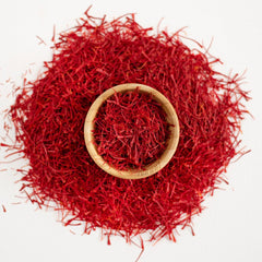 Eupherbia saffron-red-gold-spice-jar signals premium quality for gourmet meals.