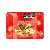 European Cookies Kirkland Belgian Chocolate collection package front, ideal for gifting and gatherings.