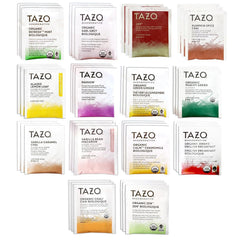 Eva's Gift Universe tea sampler box with 42 bags and 14 flavors, ideal for gifting.