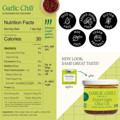 Everiday Garlic Chili Oil dipping plate elevates veggie dipping with bold flavor