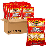 EXCELSIOR Water Crackers classic round mouthfuls, perfect with cheese or spreads.