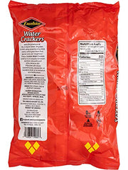 EXCELSIOR Water Crackers baked in wood-burning ovens for authentic texture.