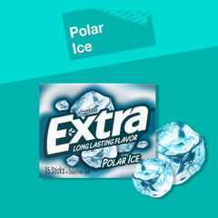 Extra Polar Ice gum bulk collection shown for sharing.