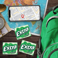 A shareable moment as a piece is offered during travel.