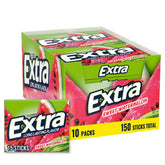 EXTRA Sugar Free Watermelon gum bulk packaging for sharing and freshness.