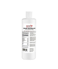 EZ-Sweetz concentrated liquid sucralose bottle for precise sweetness in drinks.