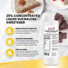 EZ-Sweetz in a kitchen scene for versatile use in drinks and pastries.