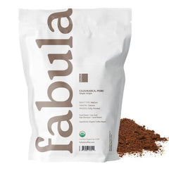 Fabula single-origin altitude-grown beans with balanced aroma and flavor.