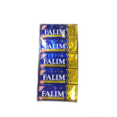 Falim made in Turkey gum box on shelf suggesting quality and authentic taste