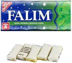 Falim zero-calorie label on packaging communicates sugar-free benefit to shoppers.