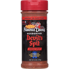Famous Dave's Devils Spit on ribs demonstrates bold seasoning