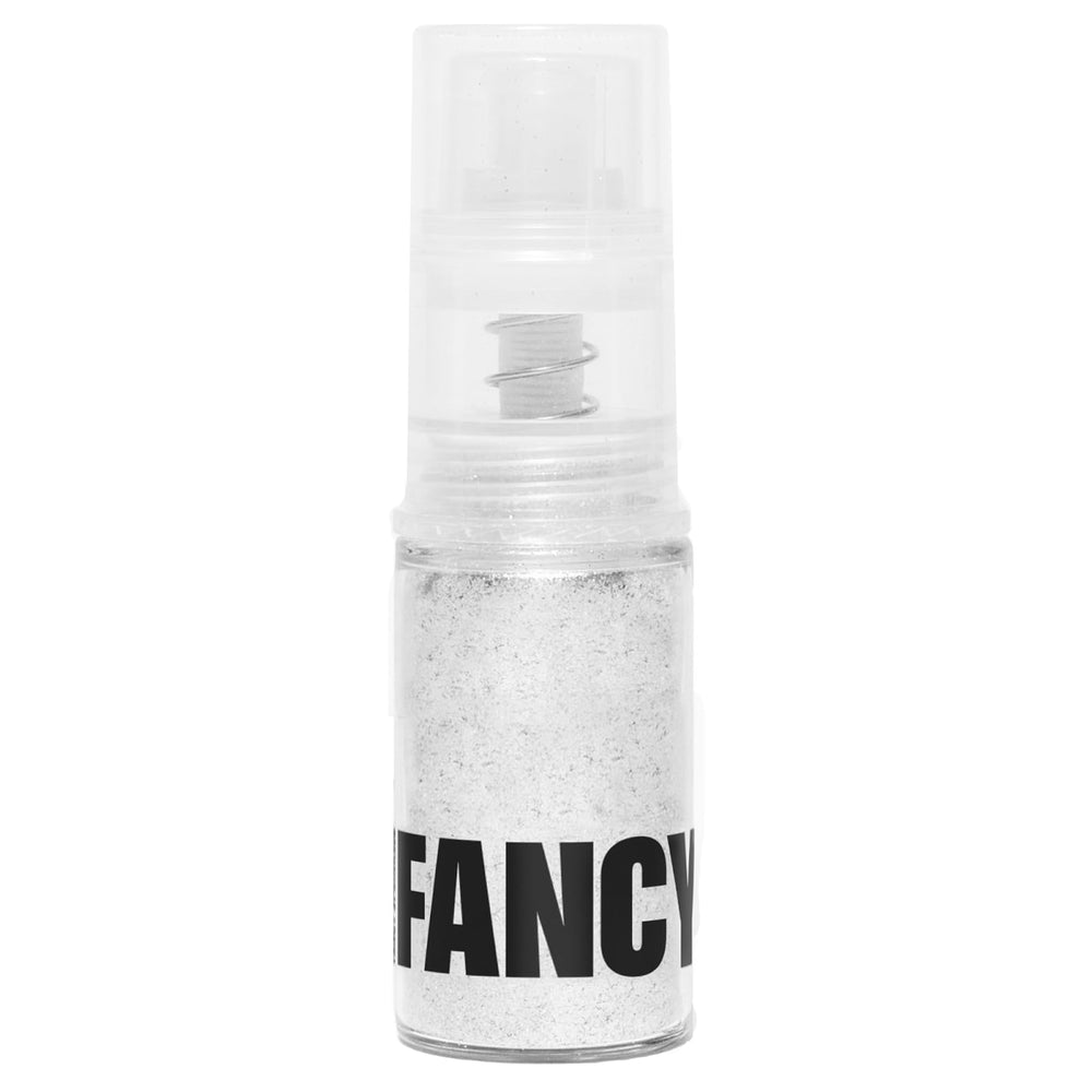 Fancy Sprinkles Easter Diamond White glitter pump for sparkling drinks and desserts.