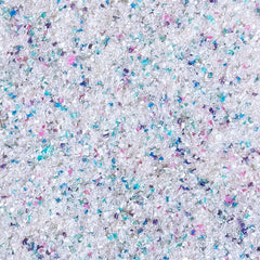 Fancy Sprinkles Unicorn Breath pink sugar crystals for magical drinks and desserts.