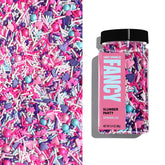 Fancy Sprinkles Slumber Party pink crunchy jimmies add vibrant texture to treats
