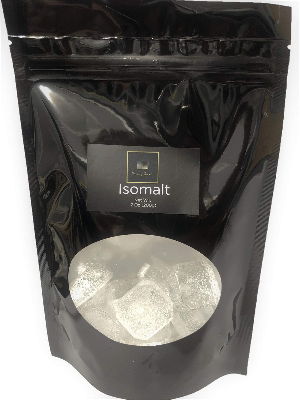 Fancy Sweets Precooked Isomalt Clear Cubes for smooth sugar art applications.