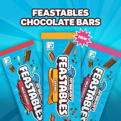 Feastables peanut butter cups ready for sharing.
