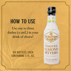 Fee Brothers Cherry bitters bottle adds fruity complexity to drinks.