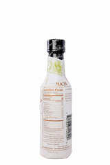 Fee Brothers Peach Cocktail Bitters label closeup, rich peach notes for mixing.