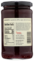 Felix Lingonberries label highlights preservative-free claim for clean eating