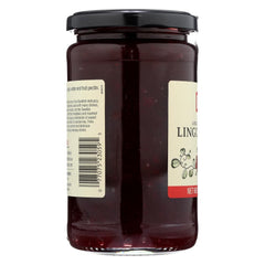 Felix Lingonberry Preserves spread on toast adds tart sweetness.
