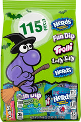 Ferrara close-up of wrapped candies highlighting variety and freshness