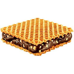Ferrero Hanuta Minis serving plate—elegant dessert snack for gatherings.